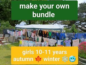10-11 years girls jumper sweatshirt dress leggings autumn winter Make a bundle