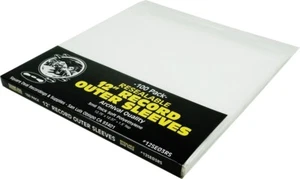(100) 12" LP Vinyl Record Outer Sleeves SOFT RESEALABLE 3mil Heavy Duty Archival - Imagen 1 de 7
