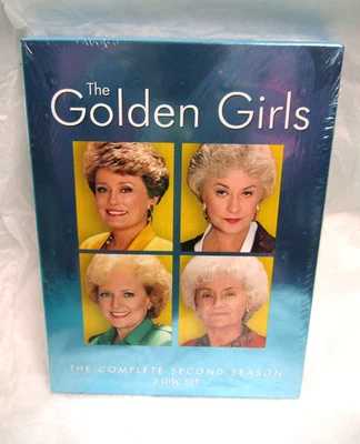 New -The Golden Girls: Season 2 DVD Set Foto 1 de 4