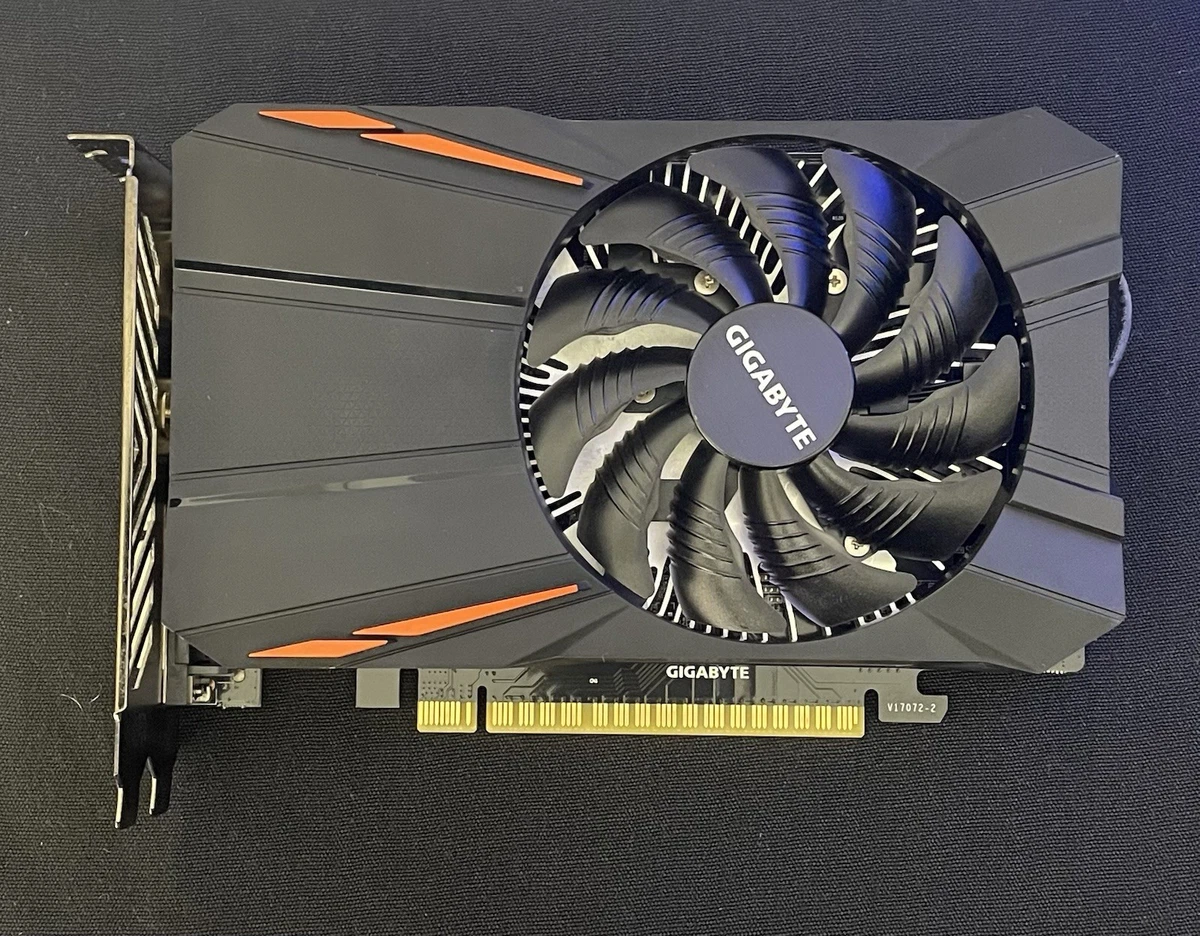 GIGABYTE NVIDIA GeForce GTX 1050 2 GB Memory Computer Graphics