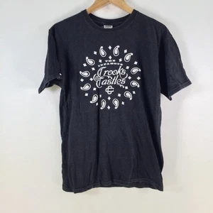 Crooks & castles mens t shirt size M black short sleeve crew neck cotton 115634 - Picture 1 of 7
