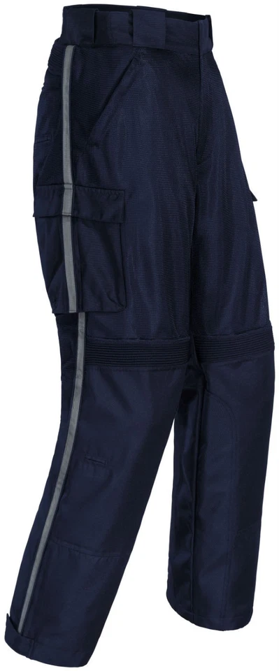 Tourmaster Flex LE Airflow Over Boot Mens Motorcycle Pants Navy Blue - Image 1 of 1