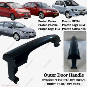 1X Manija de puerta exterior exterior apta para PROTON GEN2 PERSONA EXORA SAGA FLX - Imagen 1 de 12