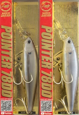 (ЛОТ ИЗ 2) УКАЗАТЕЛЬLUCKY CRAFT 78DD-SP 3/8 УНЦИИ PT78DDSP-241 ПОЛОСАТЫЙ ОТТЕНОК CR6362 - Изображение 1 из 3