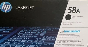 HP 58A Schwarz Original LaserJet Tonerkartusche CF258A - Brandneu - Bild 1 von 1