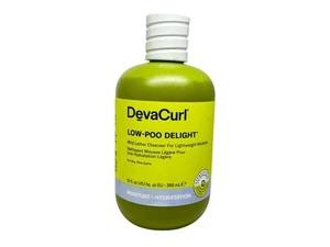 DevaCurl Low-Poo Delight Cleanser 12 fl oz | Mild Lather for Lightweight Moistur - Picture 1 of 2