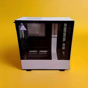 NZXT H510i White Mid Tower ATX Computer Case w/ Smart Device Hub - Picture 1 of 4