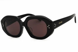 Celine CL40319F 01Y Sonnenbrille glänzend schwarzes Gestell violette Gläser 52 mm - Bild 1 von 4