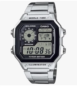 Casio Herren Classic Edelstahl Japanisch-Quarz Edelstahl Armband.A2 - Bild 1 von 5