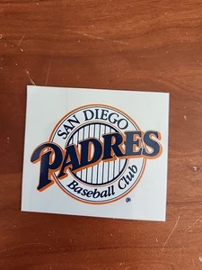 San Diego Padres MLB wetterbeständiger Vinyl gestanzter Aufkleber Abziehbild - Bild 1 von 2