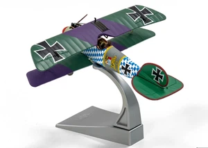1:48 Corgi Albatros D.V fighter Leutnant R. Wolf Biplane Fighter Diecast Model - Picture 1 of 8