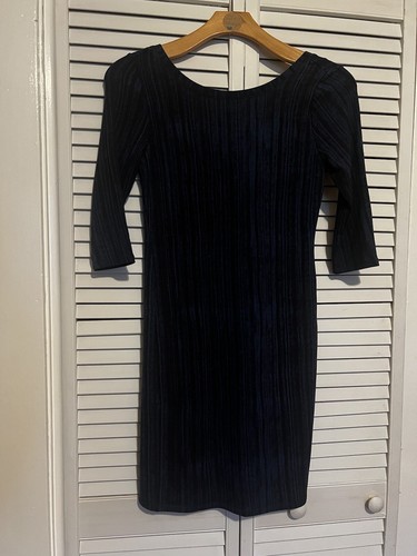 VETEMENTS PHILOSOPHY Vestito Donna Taglia Media M NUOVO $88 Bodycon Matita Mini Elasticizzato