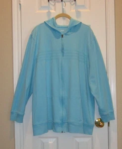 JMS Just My Size Relaxed Fit Hooded Full Zip Jacket ~ 4X - Picture 1 of 8