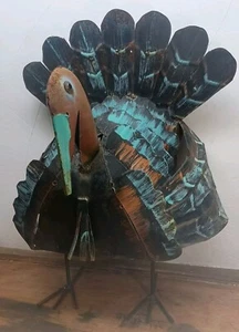 Turkey Handmade Metal Yard Art - Garden Decor - Sculpture - Picture 1 of 18
