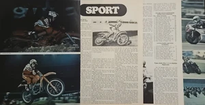 1978 7p Race Article Golden State Astrodome Supercross Daytona Silverdome - Picture 1 of 1
