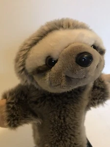 10 Zoll Faultier Plüsch Handpuppe - The Puppet Company EUC - Bild 1 von 10