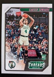 2019-20 Chronicles Basketball Carsen Edwards Threads Pink Rookie #93 Celtics