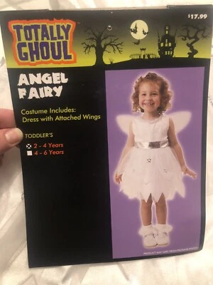 Disfraz de Halloween de Hada Ángel para niñas de 2 a 4 años 3D22 Foto 1 de 3