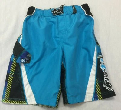 ZEROXPOSUR BOYS SWIM SHORTS SIZE M 5-6 - Image 1 of 3