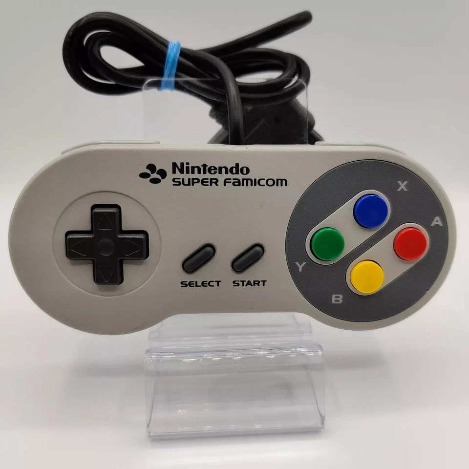 Controller Joypad ORIGINALE SNES Super Nintendo Super Famicom - Immagine 1 di 3