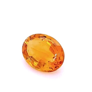 Wert 1.100 Euro Loser Citrin 10,95 carat! Palmeira-Citrin oval facettiert - Picture 1 of 4