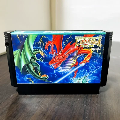 Dragon Scroll Nintendo Famicom Konami 1987 Japanese Version RC823 Role Playing - Image 1 of 4