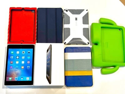 Apple iPad Mini Cellular - Black - 64GB - MD536LL/A - Original Box & More - Image 1 of 4