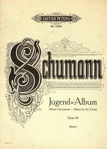 Vintage Schumann Album For Young Opus 68 Sheet Music Book - Picture 1 of 4