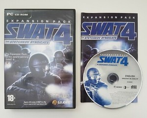 SWAT 4: The Stetchkov Syndicate - Expansion Pack - PC CD - RARE - Fast P&P!