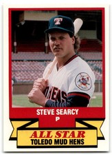 1988 CMC Triple A All-Stars Steve Searcy Minor League Toledo Mud Hens #25