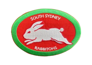 Parche bordado South Sydney Rabbitohs Rugby League NRL - Imagen 1 de 1