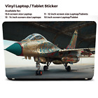 15.6 Inch F18 Fighter Jet in Hangar Laptop Tablet Vinyl Decal Sticker Skin-MJ7