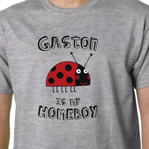 Gaston Is My Homeboy T-Shirt Enfants TV Ben Houx Petit Royaume Coccinelle - Bild 1 von 3