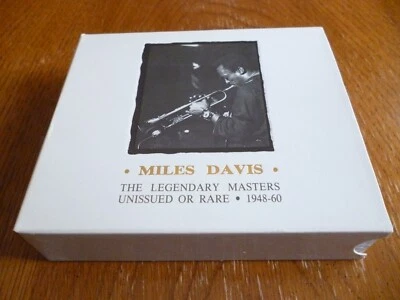 MILES DAVIS Legendary Masters Unissued or Rare IMPORT 3 CD Box Set Switzerland - Image 1 of 4