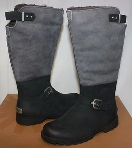 UGG donna Daleane nero grigio antracite taglia 6 nuovo senza scatola - Foto 1 di 6