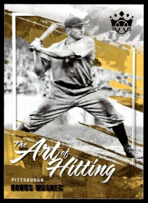 2022 Panini Diamond Kings The Art of Hitting Honus Wagner Pittsburgh Pirates - Image 1 of 2