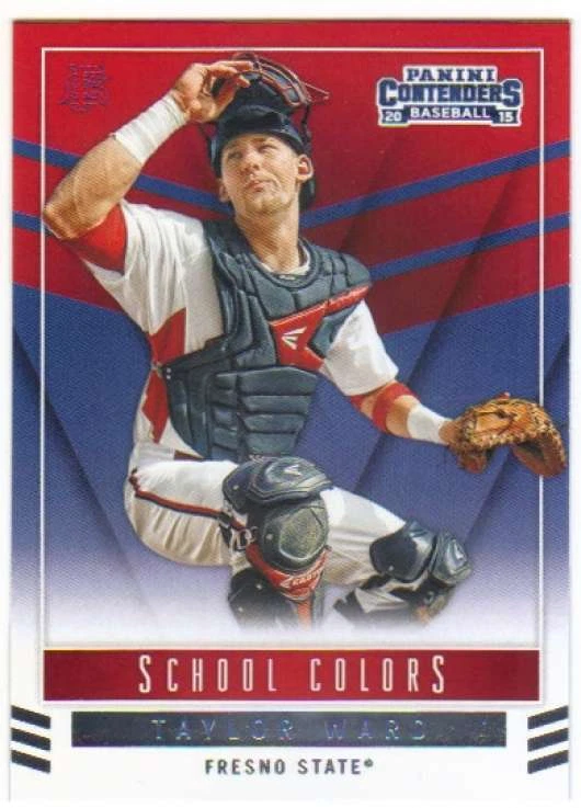 2015 Panini Contenders Baseball School Colors #14 Taylor Ward  - Image 1 of 1