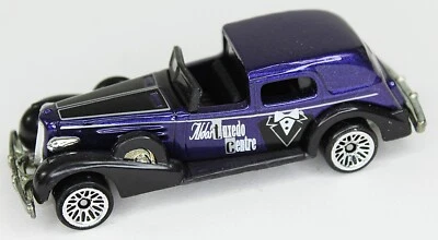 Carretes de colección Hot Wheels 1935 Cadillac Alda's esmoquin centro 1:64 púrpura Foto 1 de 4