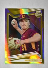 2022 Elite Extra Edition Base Prime Numbers Gold #80 Andrew Taylor /24