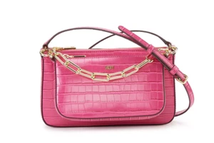 DKNY Lexi doppelte Umhängetasche elektrisch rosa 220158 - Bild 1 von 1
