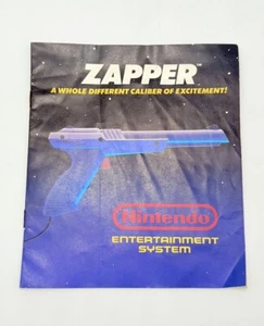 Zapper Original Nintendo Controller NES NUR HANDBUCH Original - Bild 1 von 2