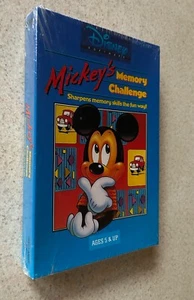MICKEYS MEMORY CHALLENGE (IBM Disney Software 1990) -- SEALED - Picture 1 of 2
