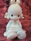 Precious Moments #531162 "BLESS YOUR SOUL" Girl Sits w/Hole In Sole of Shoe -NIB
