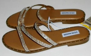 Neue Steve Madden Nieten-Sandalen, hellbraun, LOMI01S1, Größen 6 - 10 - Bild 1 von 3