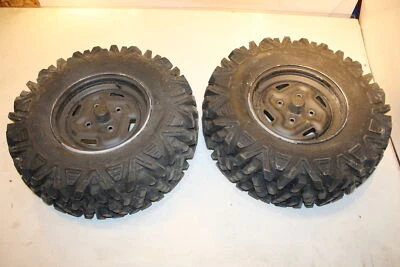 2009 Kawasaki Brute Force 650 Front Wheels Rim Tire W Tires Artrax 25X8-12  Foto 1 de 4