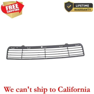 New Bumper Lower Grill For 2009-2015 Dodge Journey Front Black Plastic CH1036112 - Изображение 1 из 4