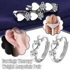 Earrings Therapy Weight Acupoints Pair Slimming' Ear Magnetic Loss Stud, G0U0.