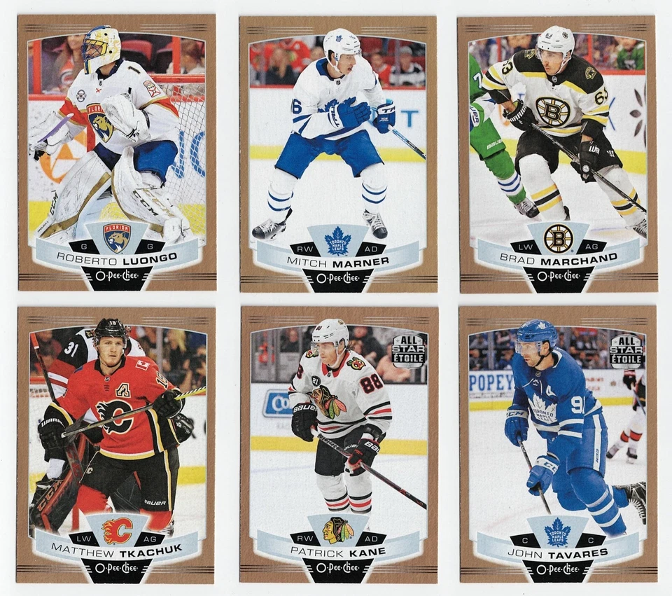 2019-20 19-20 O-Pee-Chee OPC Gold Parallel #251 to 500 Pick From List !! - Image 1 of 1