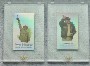 eTOPPS FRANKLIN D. ROOSEVELT PRESIDENT /999 JOHN McCAIN ALLEN & GINTER /999 - Picture 1 of 2