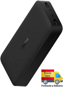Batería externa XIAOMI 18W Carga rápida, 20000 mAh 2 puertos USB - Imagen 1 de 4